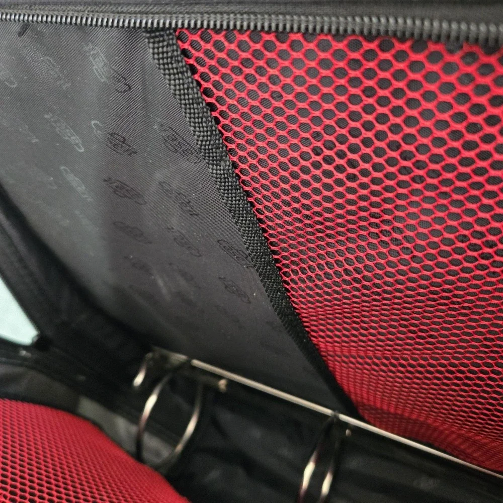 Case‎ It 3 Ring Binder Zipper Close Filing Folder Notebook Shoulder Strap